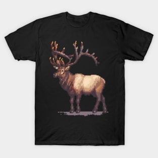 Pixel Elk T-Shirt